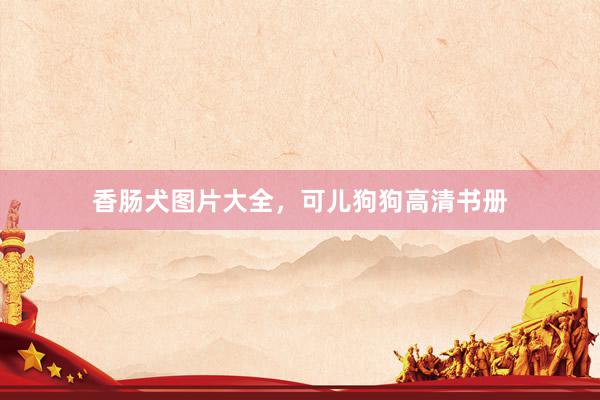 香肠犬图片大全,可儿狗狗高清书册